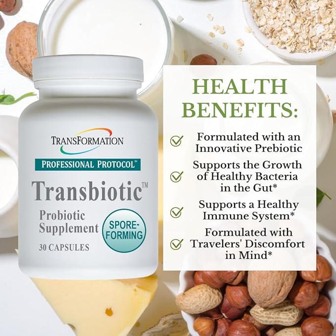 Transformation Enzyme Transbiotic Probiotic Supplement, No.1 30 Cap