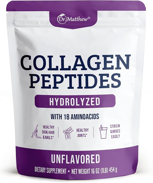 Dr. Matthew Collagen Protein Powder. Grass