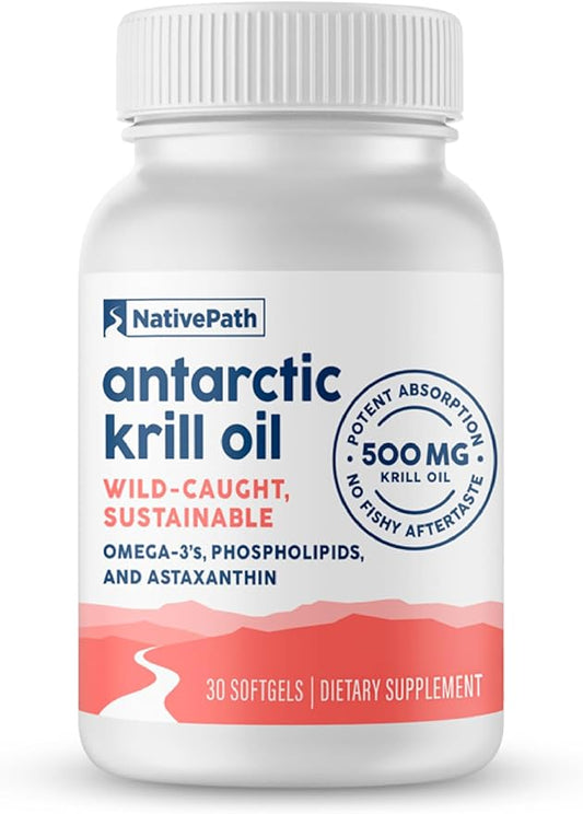 NativePath: Antarctic Krill Oil Omega-3 Fatty 30-Day Supply