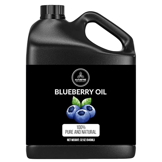 Naturevibe Botanicals Blueberry Oil 32 Ounces 100% Pure