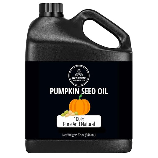 Naturevibe Botanicals Pumpkin Seed Oil 32 Ounces 100% Pure