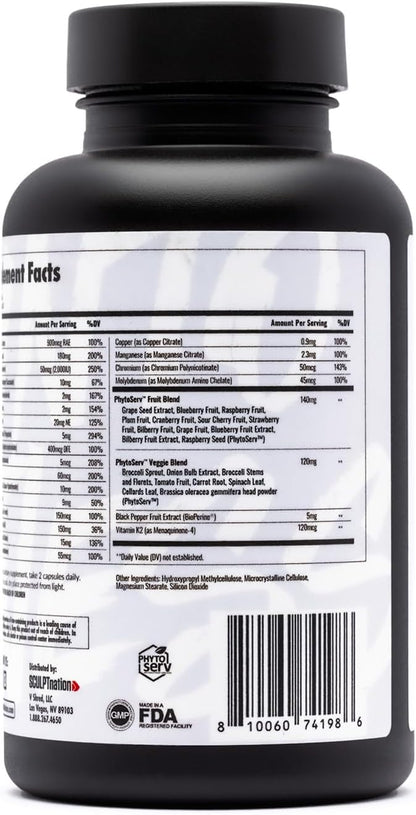 Sculpt Nation by V Shred Multivitamin 60 Capsules