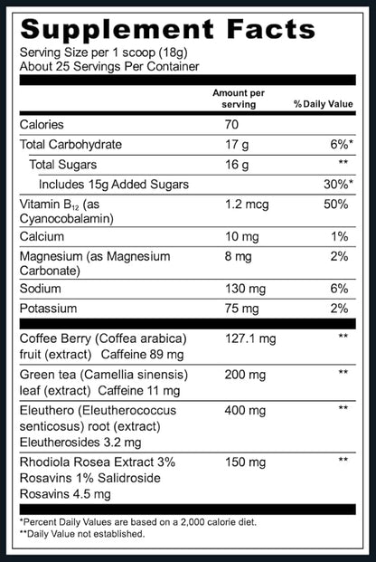 Vega Sport Pre-Workout Energizer, Berry 1.1 lbs