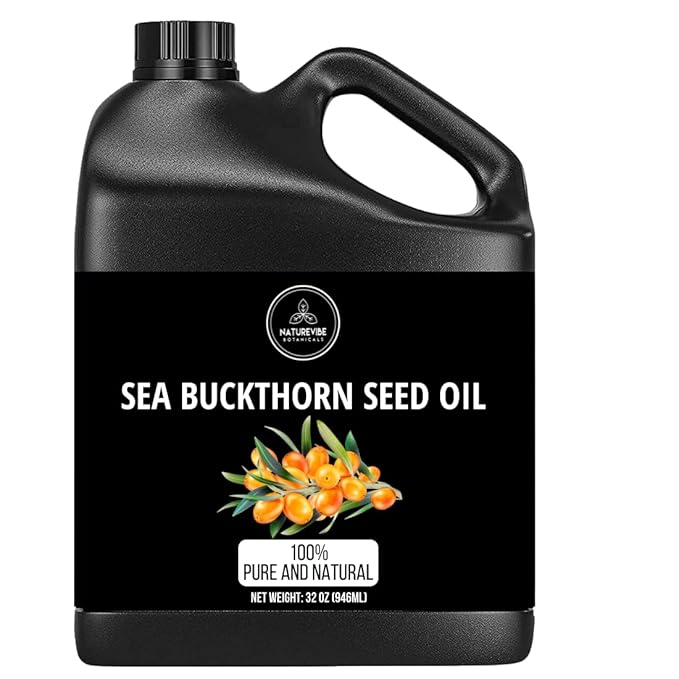 Naturevibe Botanicals Sea Buckthorn Oil 32 Ounces 100% Pure