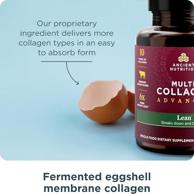 Ancient Nutrition Advanced Collagen Protein Lean 90 Count