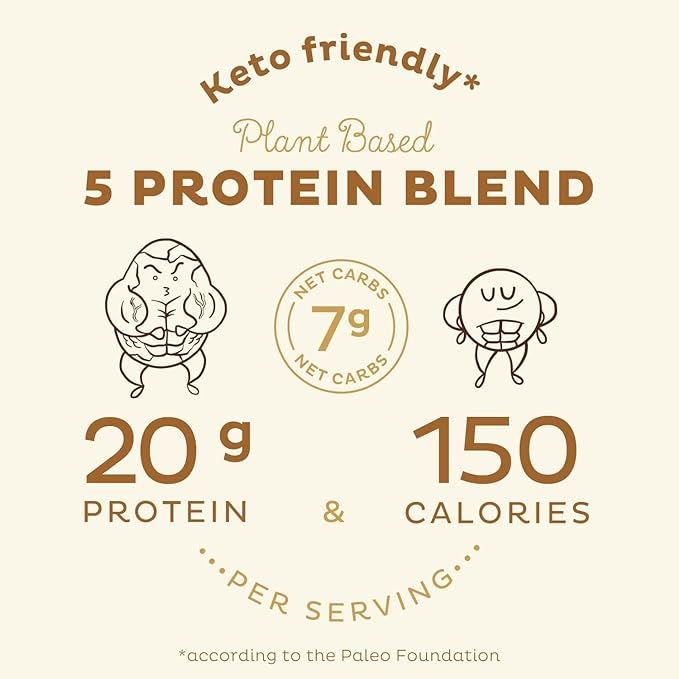 KOS Plant Based Protein Powder, Vanilla 10 Servings