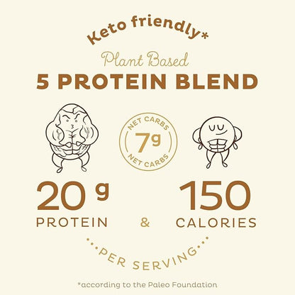 KOS Plant Based Protein Powder, Vanilla 10 Servings