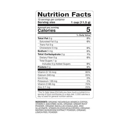 BareOrganics Daily Defense Coffee with Superfoods, 60ct (15660)