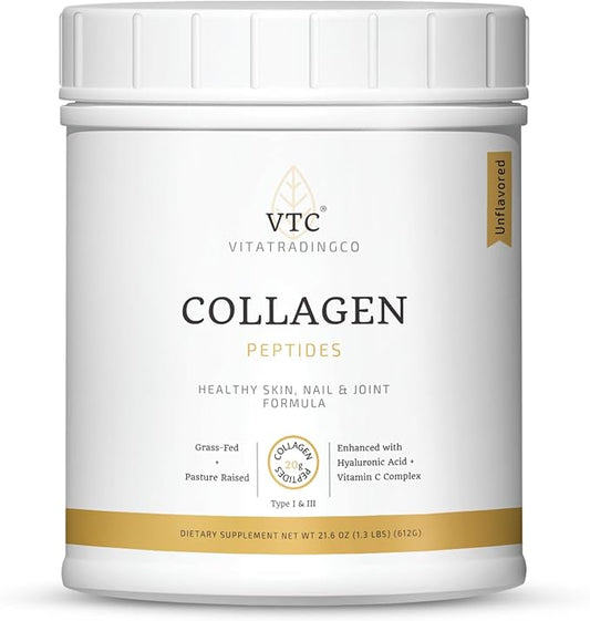 VTC VitaTradingCo. Grass-Fed Collagen Peptides Powder 30 Servings