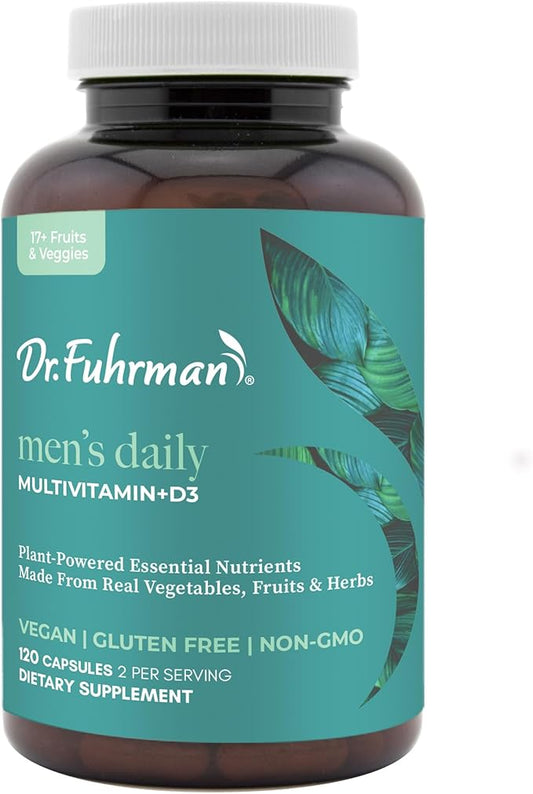 Dr. Fuhrman Daily Whole Food Multivitamin 120 Capsules, 50