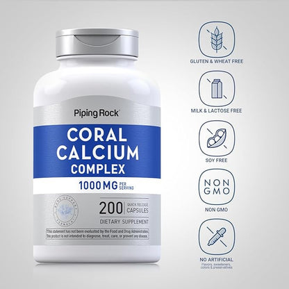Coral Calcium 1000 mg 200 Capsules