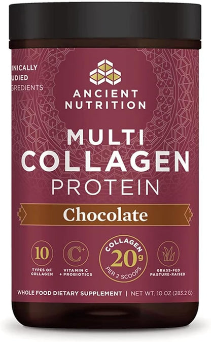 Ancient Nutrition Hydrolyzed Collagen Peptides Powder 24 Servings, 10oz