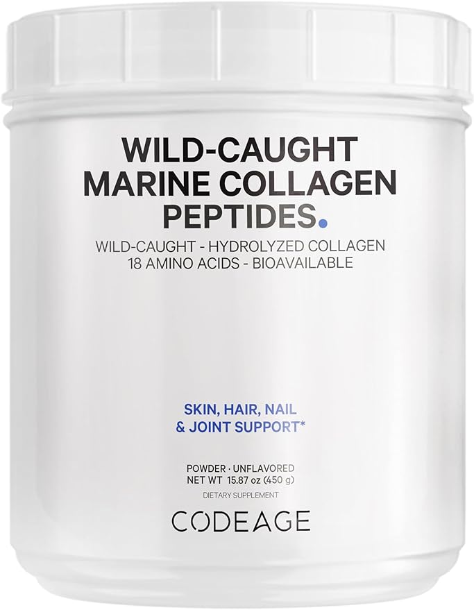 Codeage Marine Collagen Powder 1 & 3 Collagen 15.87 Ounces