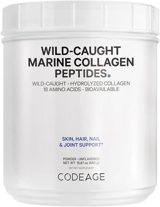 Codeage Marine Collagen Powder 1 & 3 Collagen 15.87 Ounces