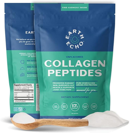 Earth Echo Organic Collagen Peptides Powder