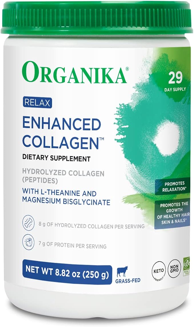 Organika Enhanced Collagen Relax Powder 250g