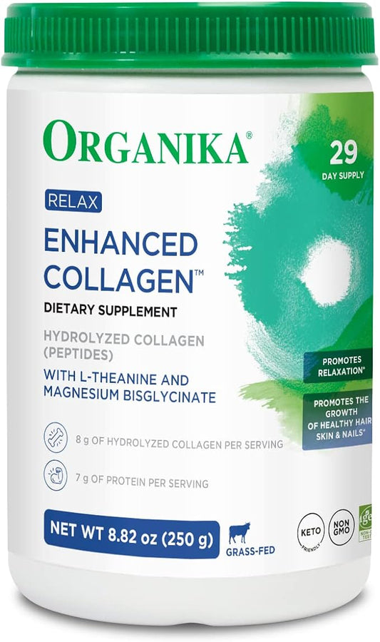 Organika Enhanced Collagen Relax Powder 250g