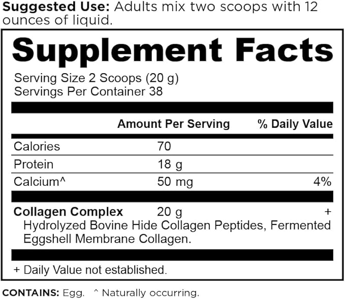 Ancient Nutrition Collagen Peptides, Collagen Peptides 38 Servings, 20g Collagen