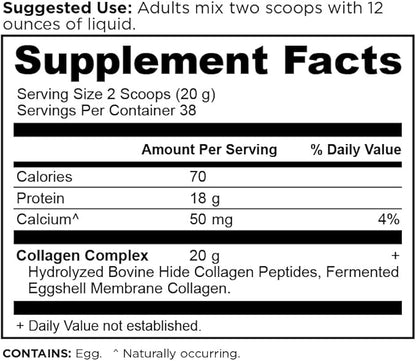 Ancient Nutrition Collagen Peptides, Collagen Peptides 38 Servings, 20g Collagen