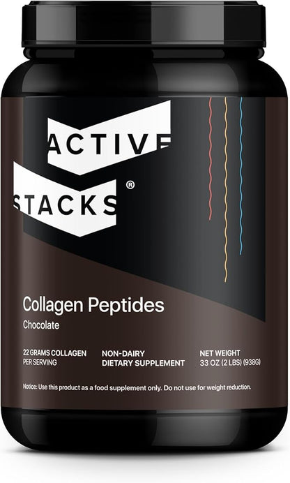 Collagen Peptides Protein Powder, Chocolate 1 & 3 Hydrolyzed 2 Pound