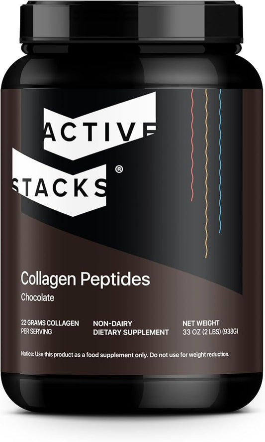 Collagen Peptides Protein Powder, Chocolate 1 & 3 Hydrolyzed 2 Pound