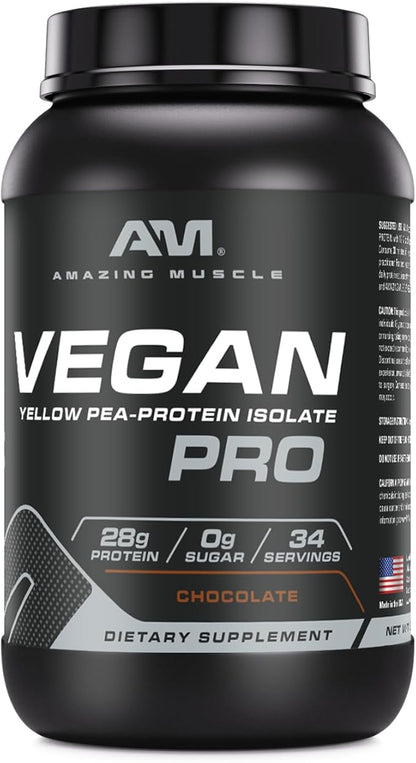 Vegan Protein Powder 28 Grams 34 Servings (3 Lb,