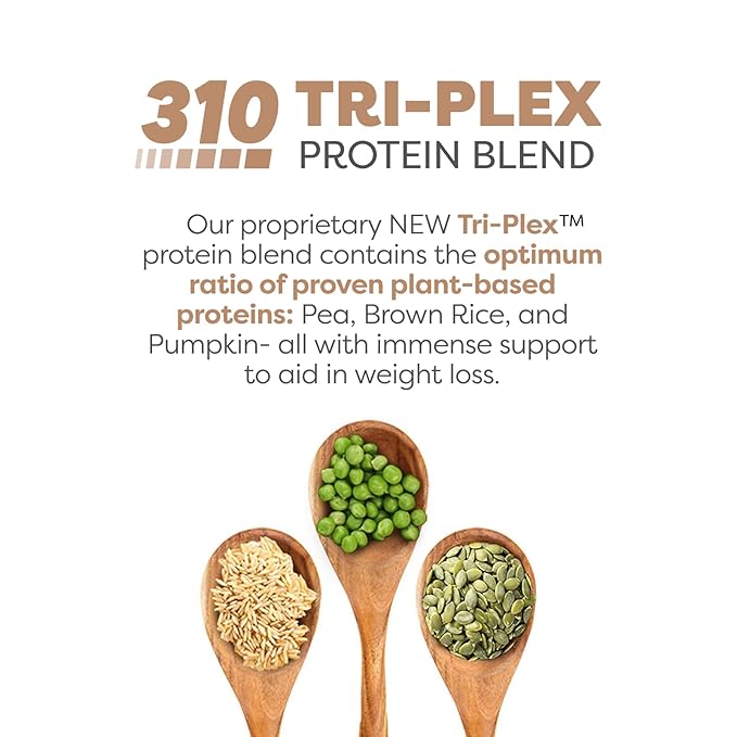 310 Nutrition Meal Replacement Shake - Fiber-Rich Vegan Superfood Blend - Low Carb, Keto & Paleo Friendly, Gluten-Free, 26 Essential Vitamins & Minerals, Natural Sweeteners - Horchata, 14 Servings