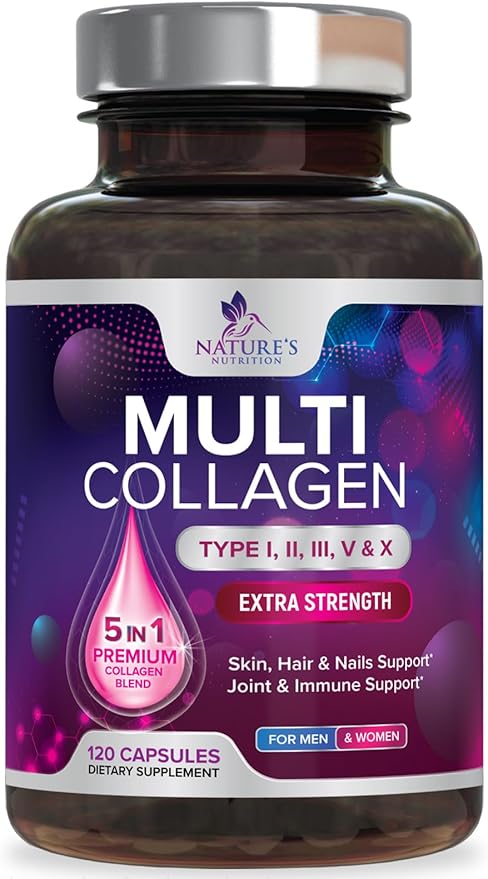 Collagen Peptides for Women & Men, 120 Capsules