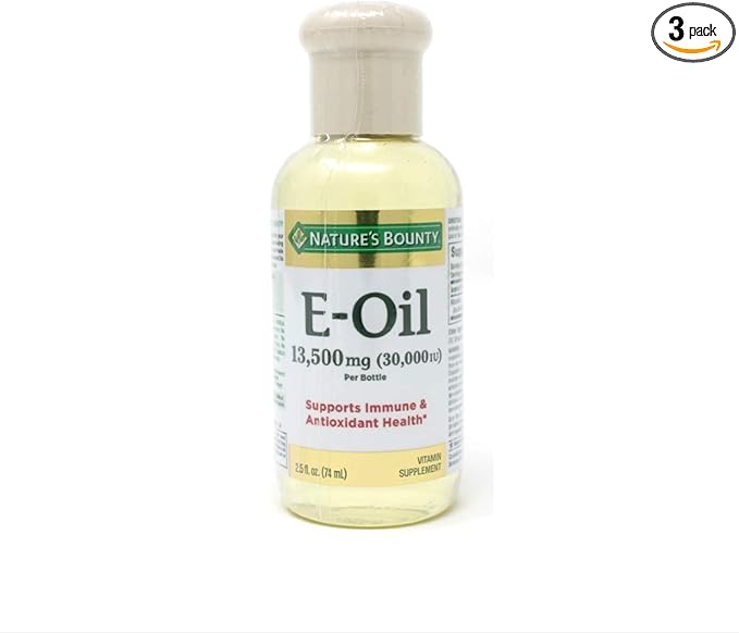 Nature's Bounty Vitamin E-Oil 30,000 IU 2.5 Ounces (3)