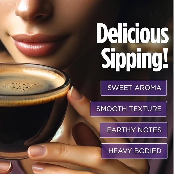 VitaCup Focus Mushroom Instant Coffee | For Memory & Clarity Support | with Fiber, Chaga, Lion’s Mane | D3 & B Vitamins | Medium Roast 100% Arabica & Robusta Instant Coffee | 3 Bags, 90 Servings