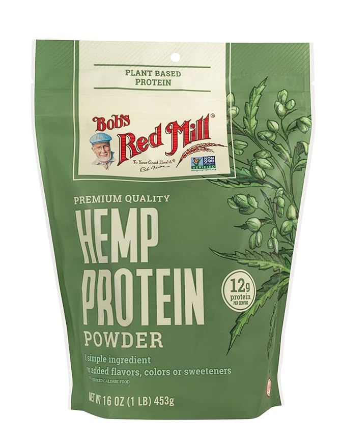 Bob's Red Mill Hemp Protein Powder, 16-ounce (Pack 4)