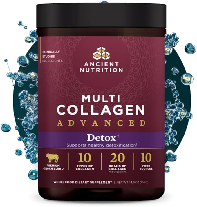Ancient Nutrition Advanced Collagen Powder Protein 36 Servings