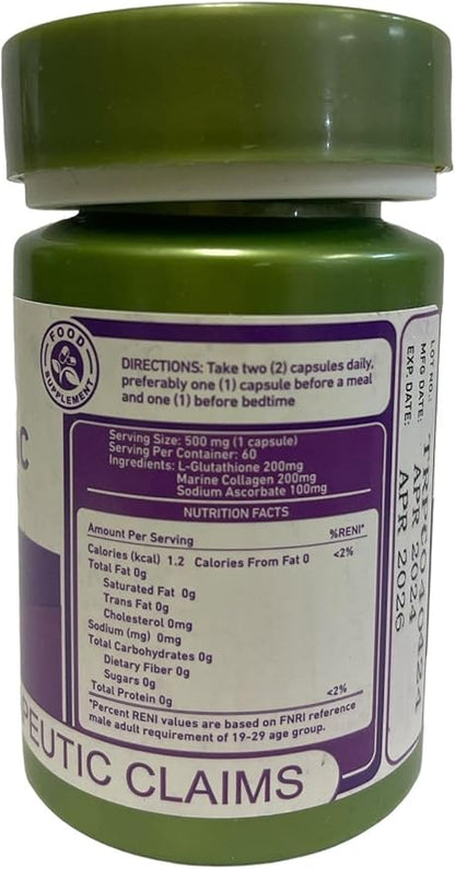 GlutaGenC Glutathione & Collagen Duo by 30 Count 2)