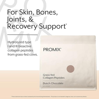 Promix Collagen Peptides, Chocolate, 2.5lb Bulk