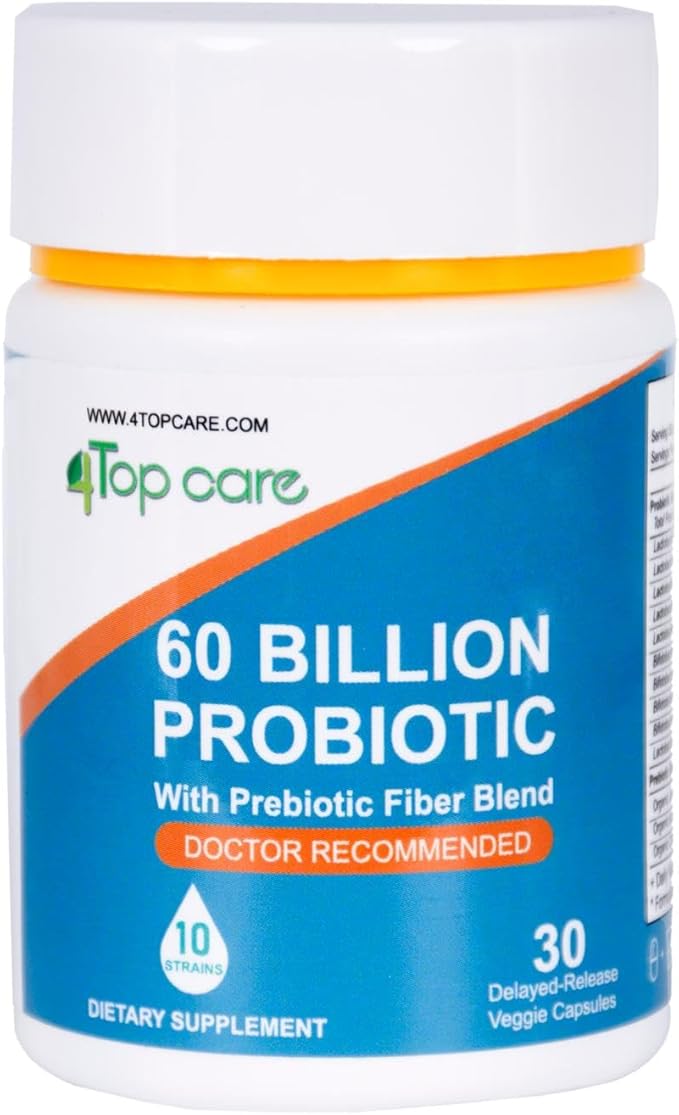 60 Billion Probiotic Supplement 30 Vegetable