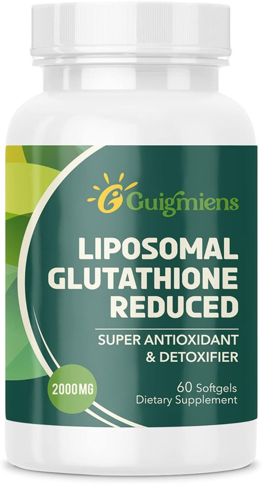 Liposomal Glutathione 2000 MG, Superior Absorption, 60 Count