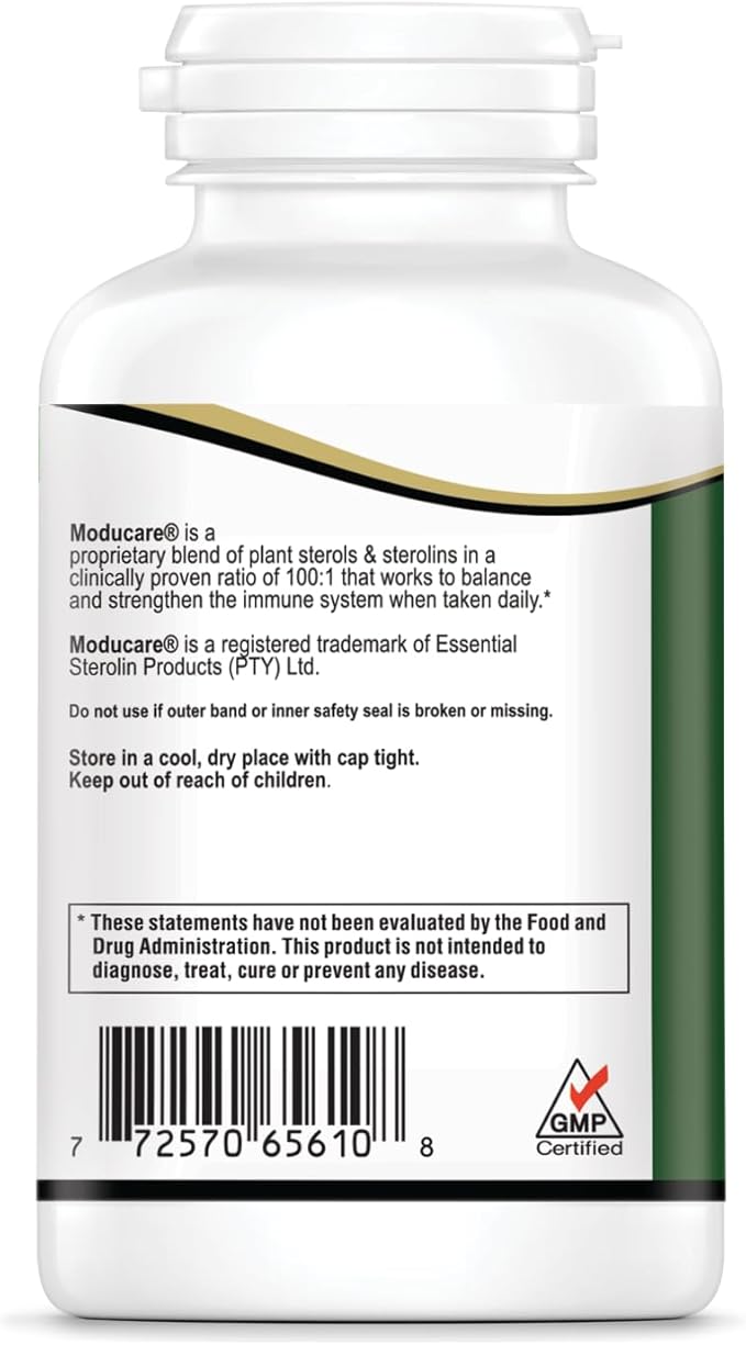 Moducare Daily Immune Support, Plant Sterol 180 Vegetarian