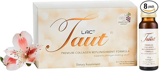 TAUT Liquid Collagen for Women 1 Box (8 Bottles