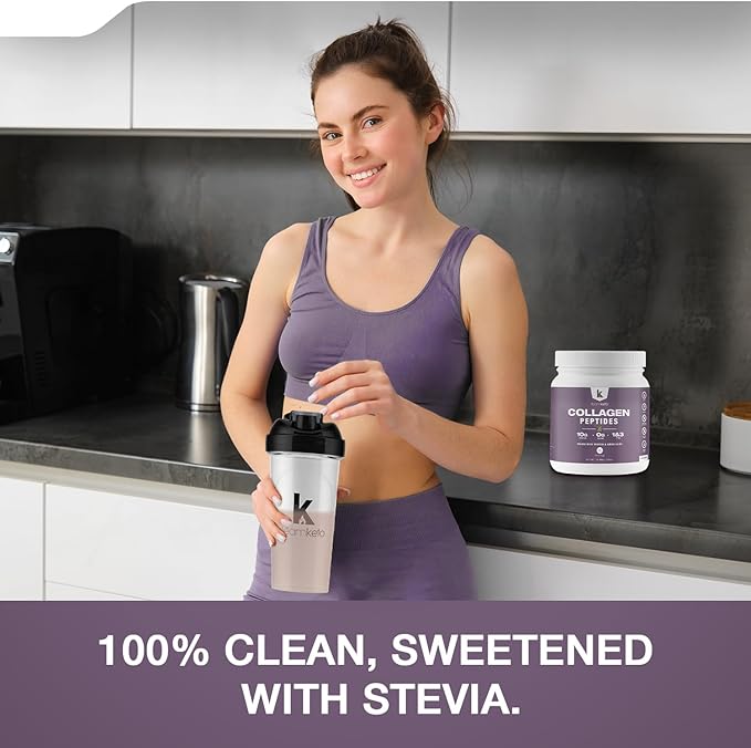 Collagen peptides powder- Naturally flavored 1 and 3 Grass-Fed 397g- 30 30 servings-