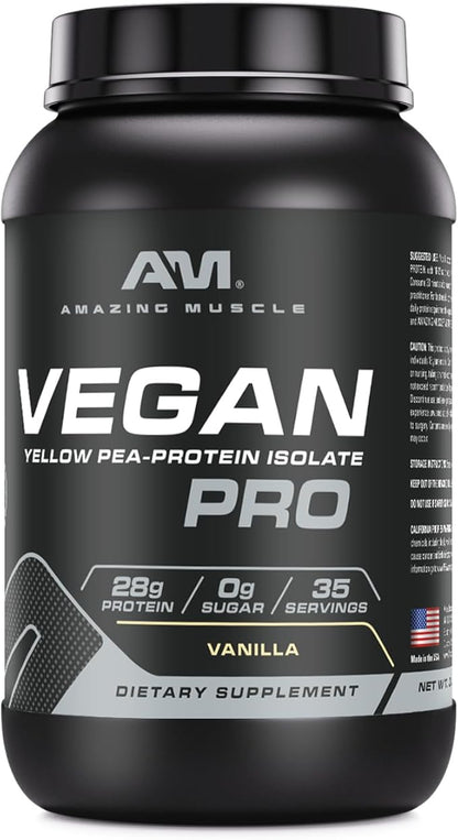 Vegan Protein Powder 28 Grams 34 Servings (3 Lb,