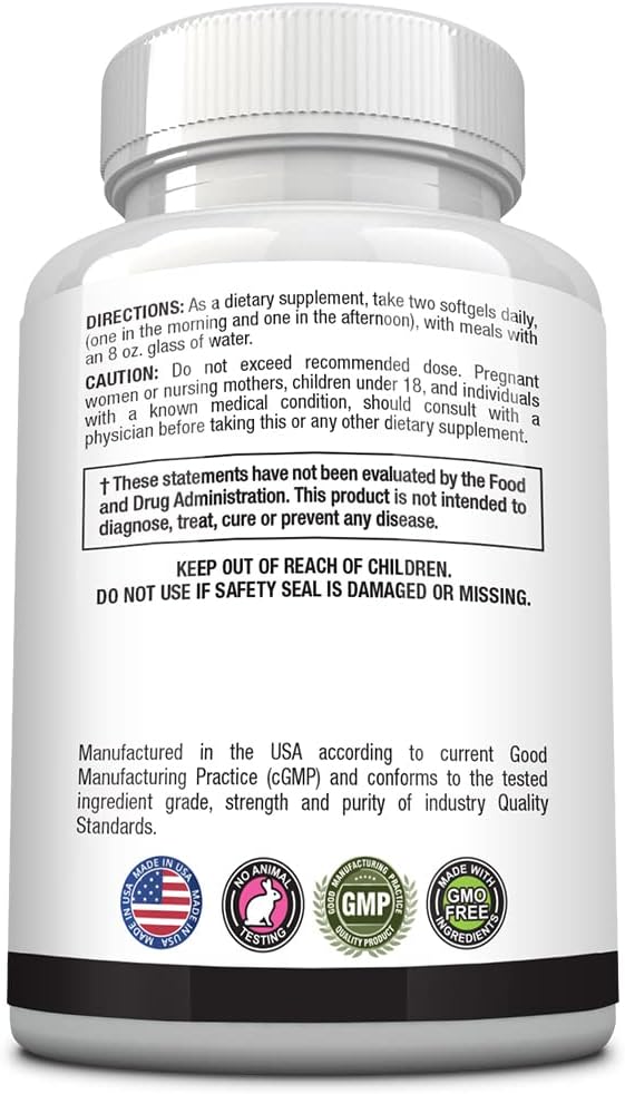 Approved Science Black Seed Oil 2% Thymoquinone 60 Softgels