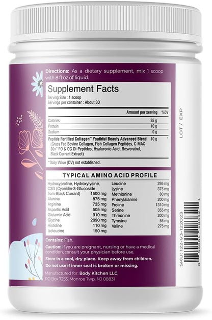 Body Kitchen Youthful Beauty Advanced, Collagen 2)