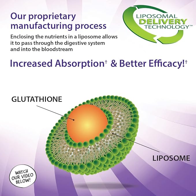 Aurora Nutrascience Micro-Pack Liposomal Glutathione, Immune 500 mg (10mL), 30 30 Single-Serve 10 fl (300mL)