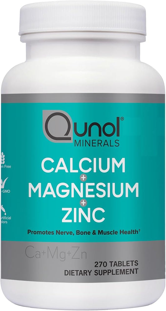 Qunol Calcium 3 in 1 Tablets 270 Count