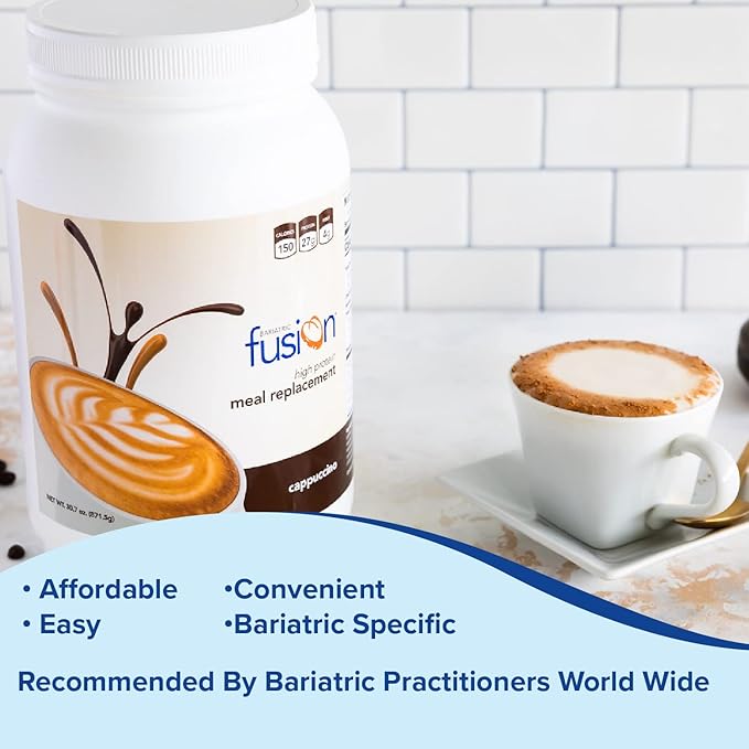 Bariatric Fusion Cappuccino Meal Replacement 27g 21 Serving