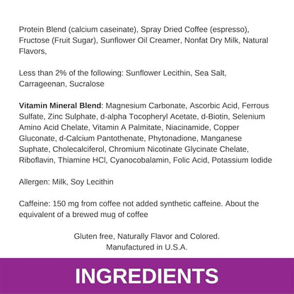 CLICK All-in-One Protein & Coffee Meal 10 Single (1.2 Ounce)