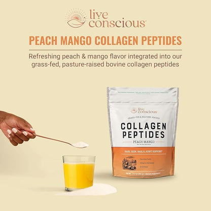 Live Conscious Collagen Peptides Powder (2-Pack)