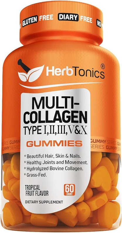 Herbtonics Multi Collagen for Women 60 Gummies