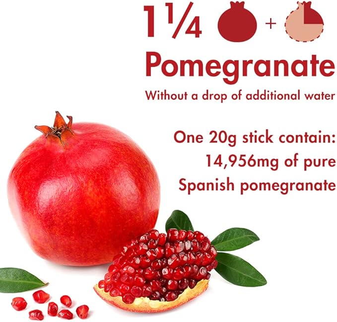 Pomegranate Collagen Jelly Stick (20g x 30 sticks) 100% Real