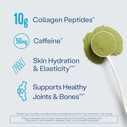Vital Proteins Matcha Collagen Peptides Powder 10.5 oz,